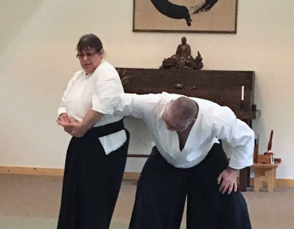 Students practicing at Prairie Aikikai